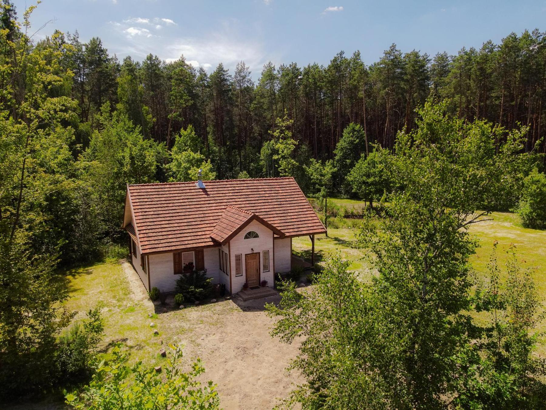 Jagodowy Zakatek, Caloroczny Dom Na Wylacznosc W Lesie, Balia, Cisza, Kominek, Weranda, Stawy Tuczna Buitenkant foto