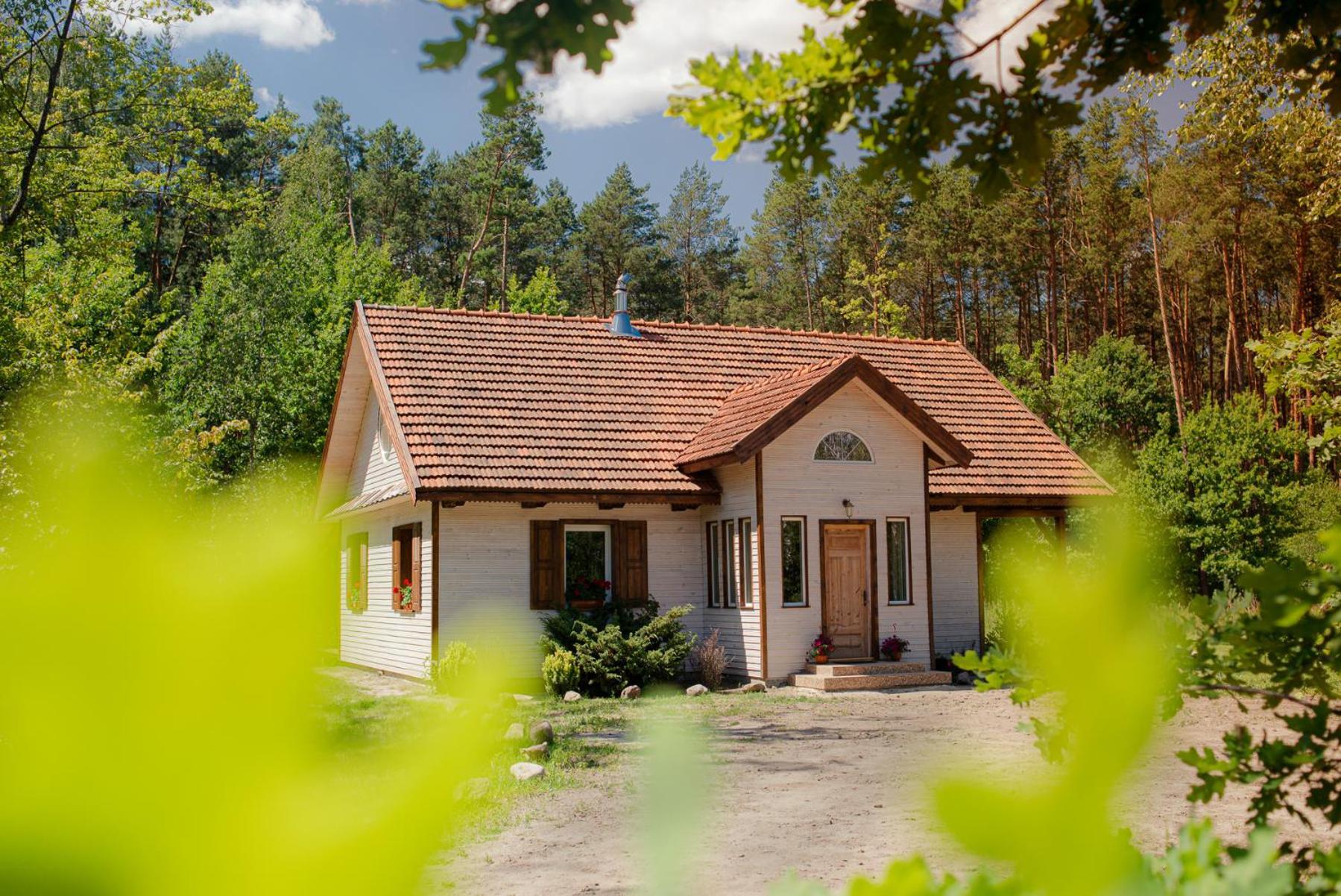 Jagodowy Zakatek, Caloroczny Dom Na Wylacznosc W Lesie, Balia, Cisza, Kominek, Weranda, Stawy Tuczna Buitenkant foto
