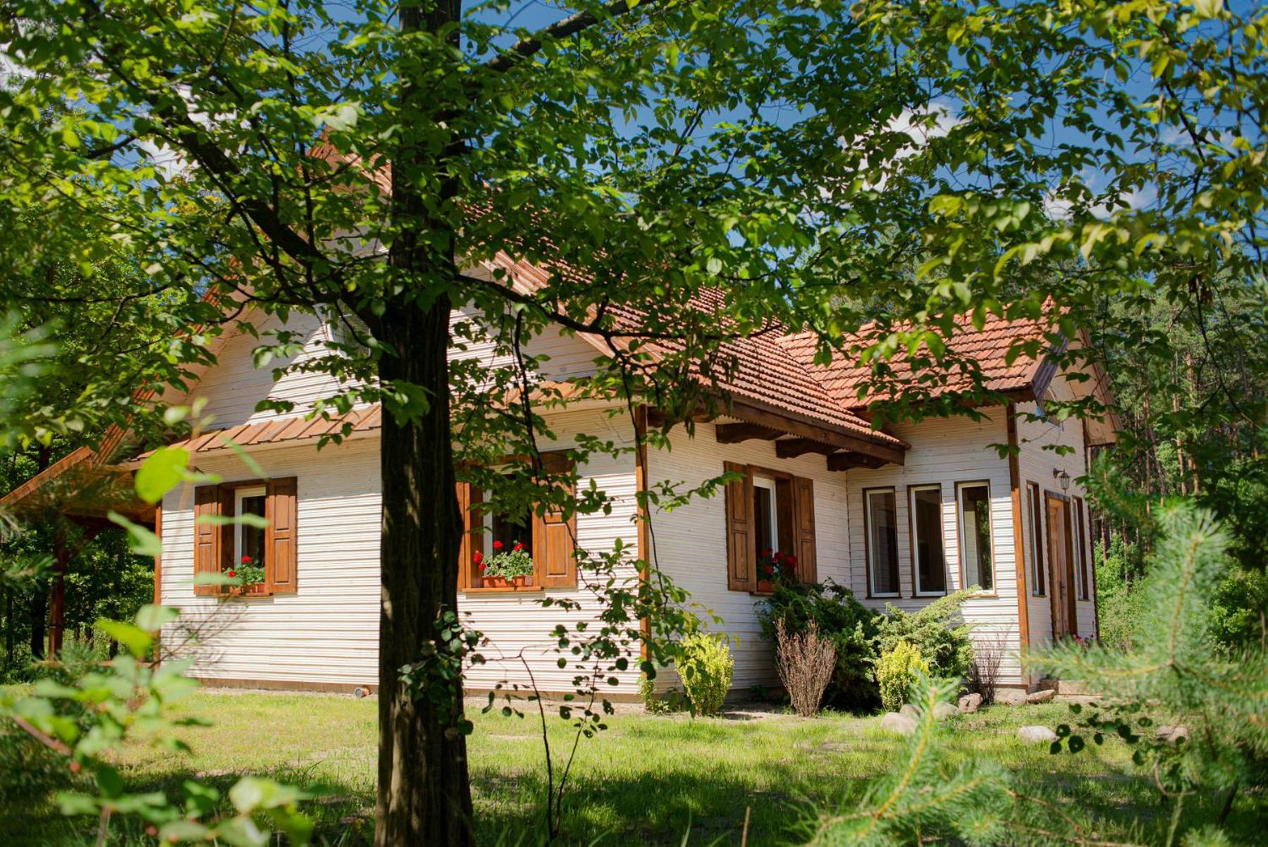 Jagodowy Zakatek, Caloroczny Dom Na Wylacznosc W Lesie, Balia, Cisza, Kominek, Weranda, Stawy Tuczna Buitenkant foto